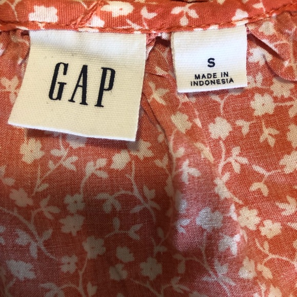 Gap Twist Strap Cami Coral/White Size Small 
Braided Straps Floral Pattern EUC - Picture 7 of 8